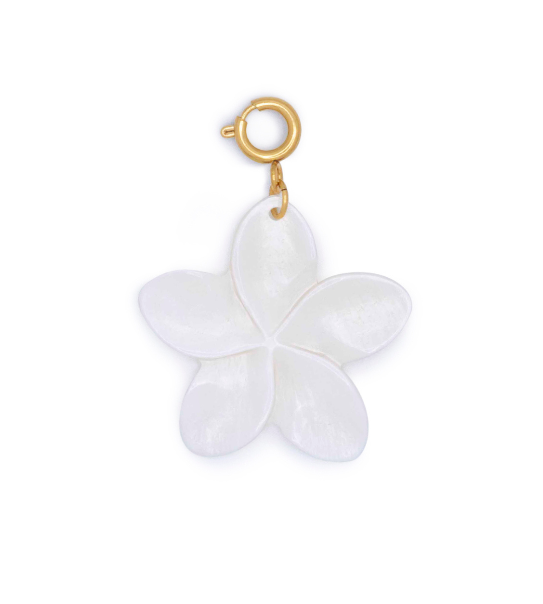 Shell Flower Charm