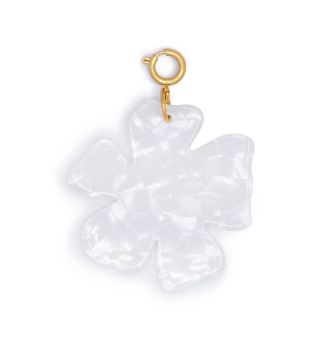 White Flower Charm