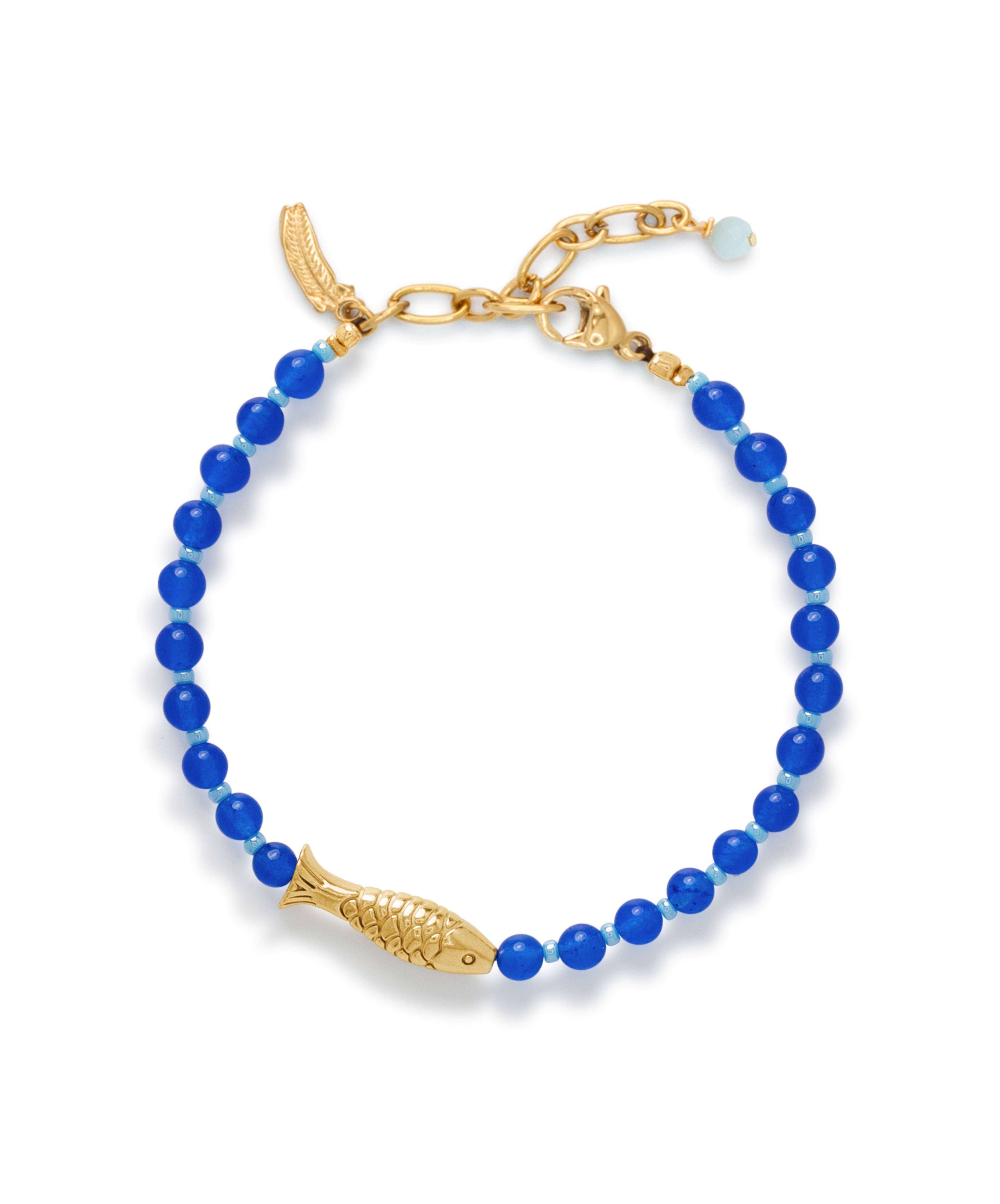 Cobalt Fin Armband
