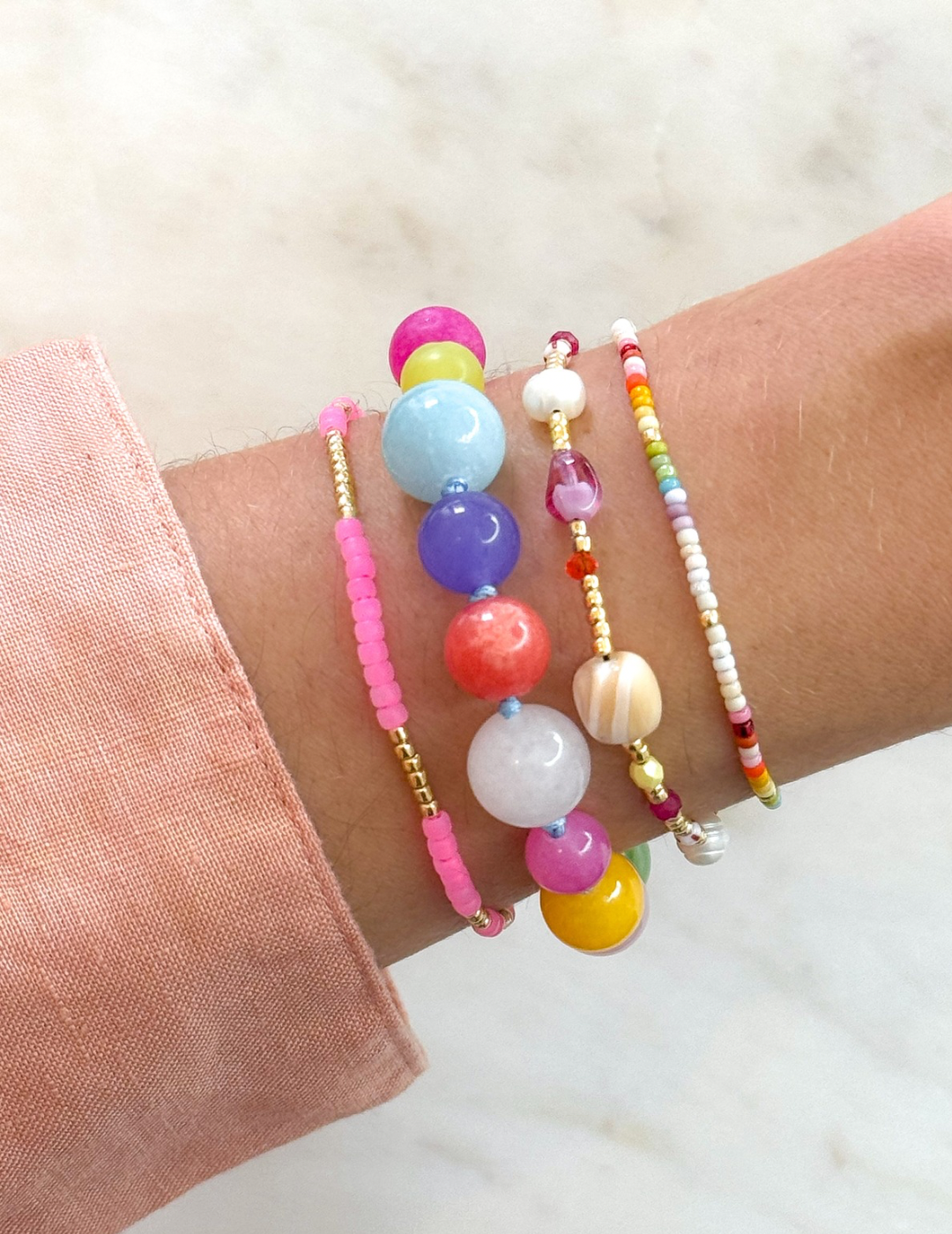 Cotton Candy Anna Bracelet