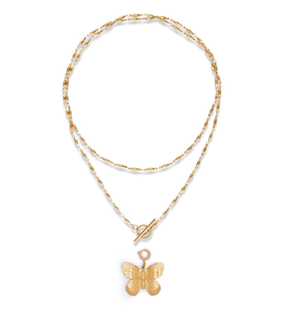 Golden Butterfly Necklace