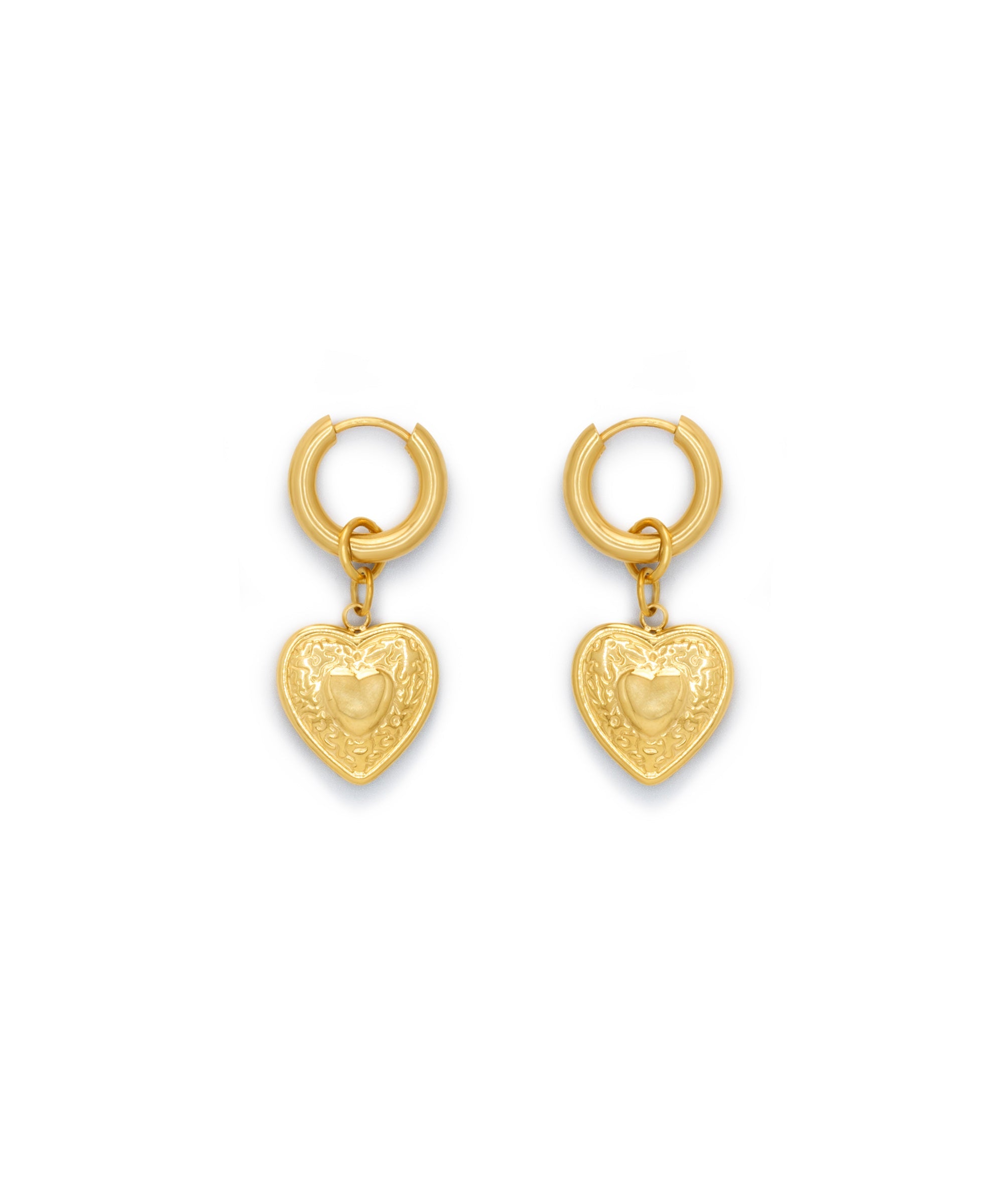 Heritage Heart Earrings
