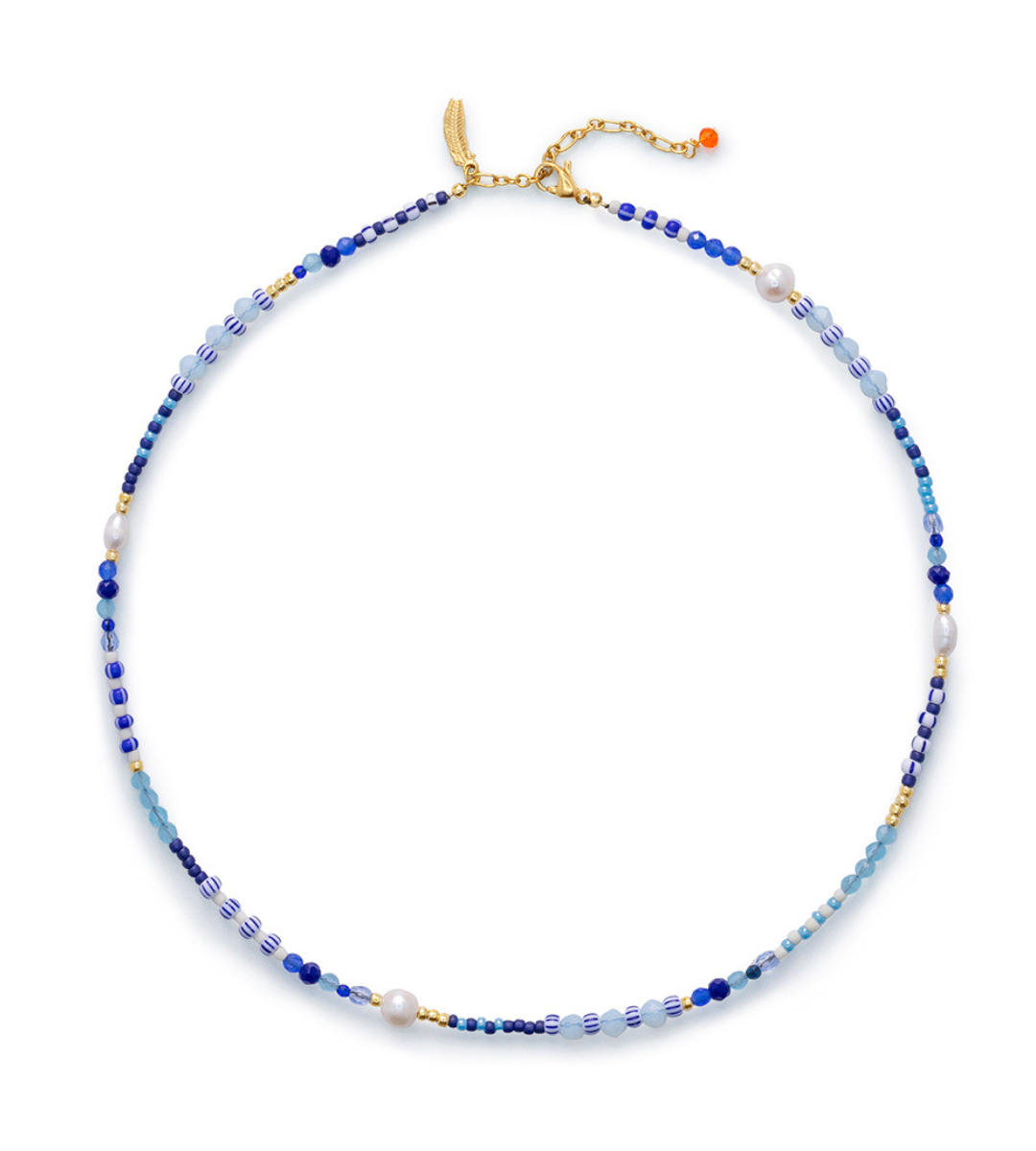 Hula Necklace Blue