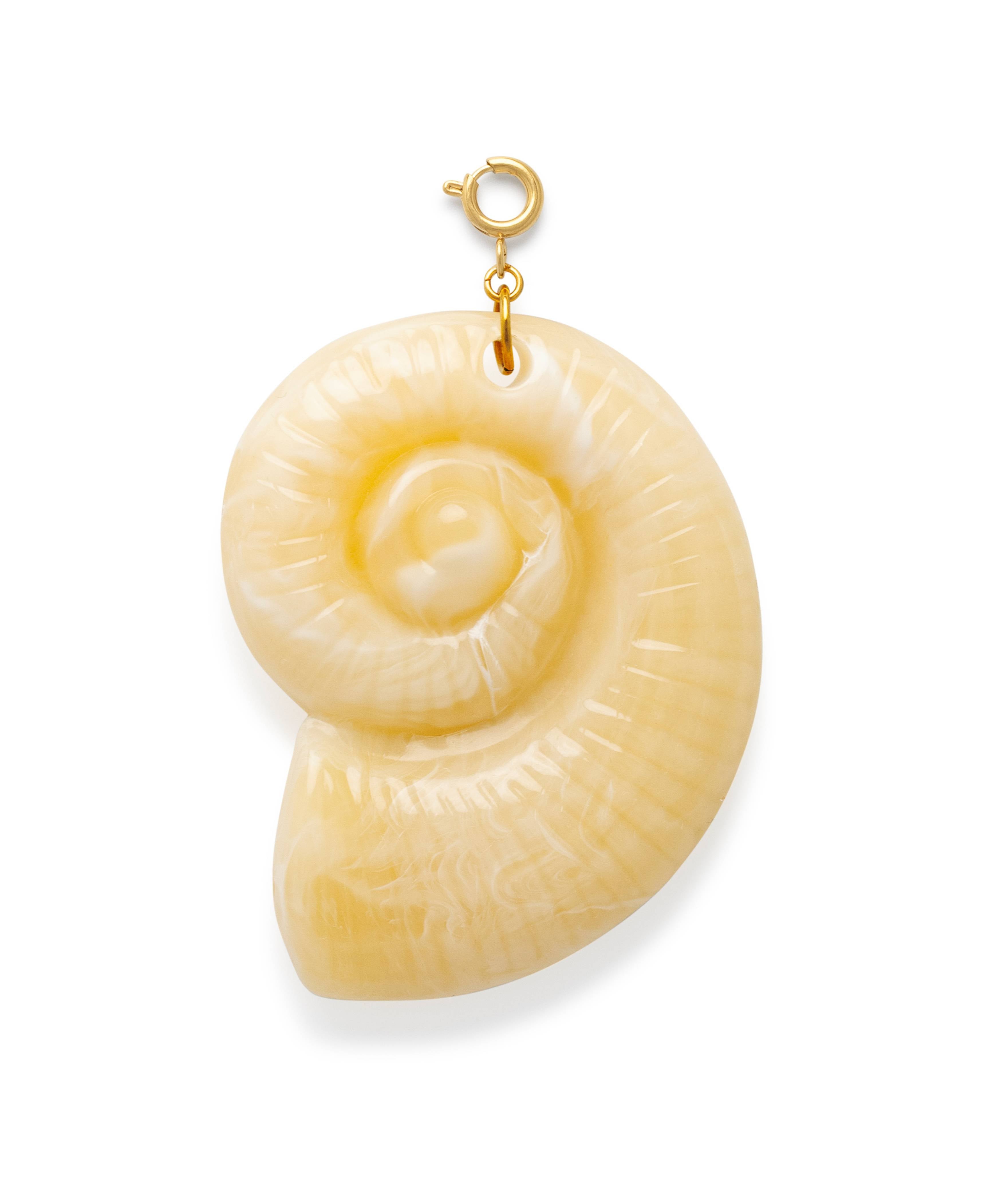Oversized Shell Bedel Beige