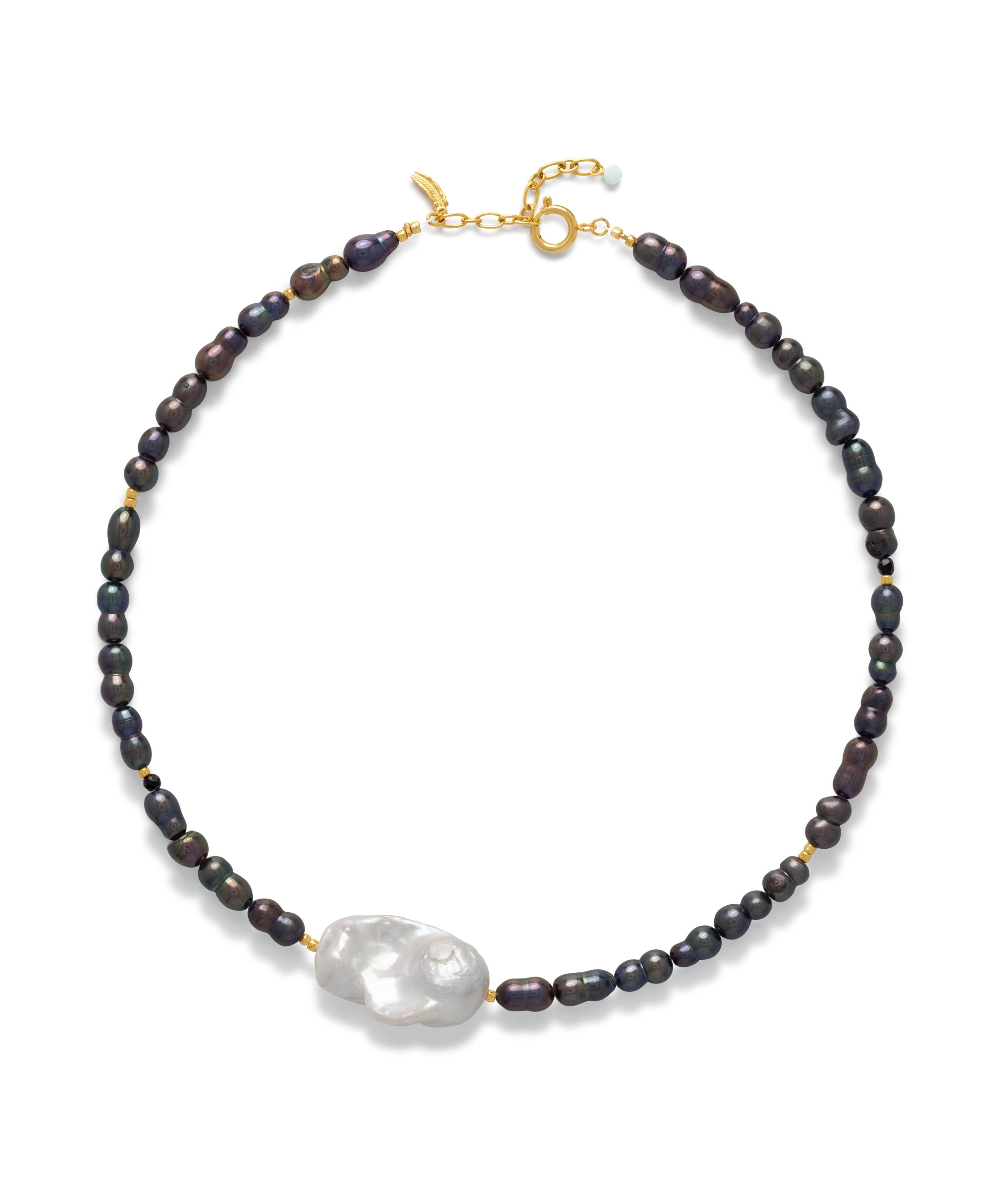Pearl Noir Ketting
