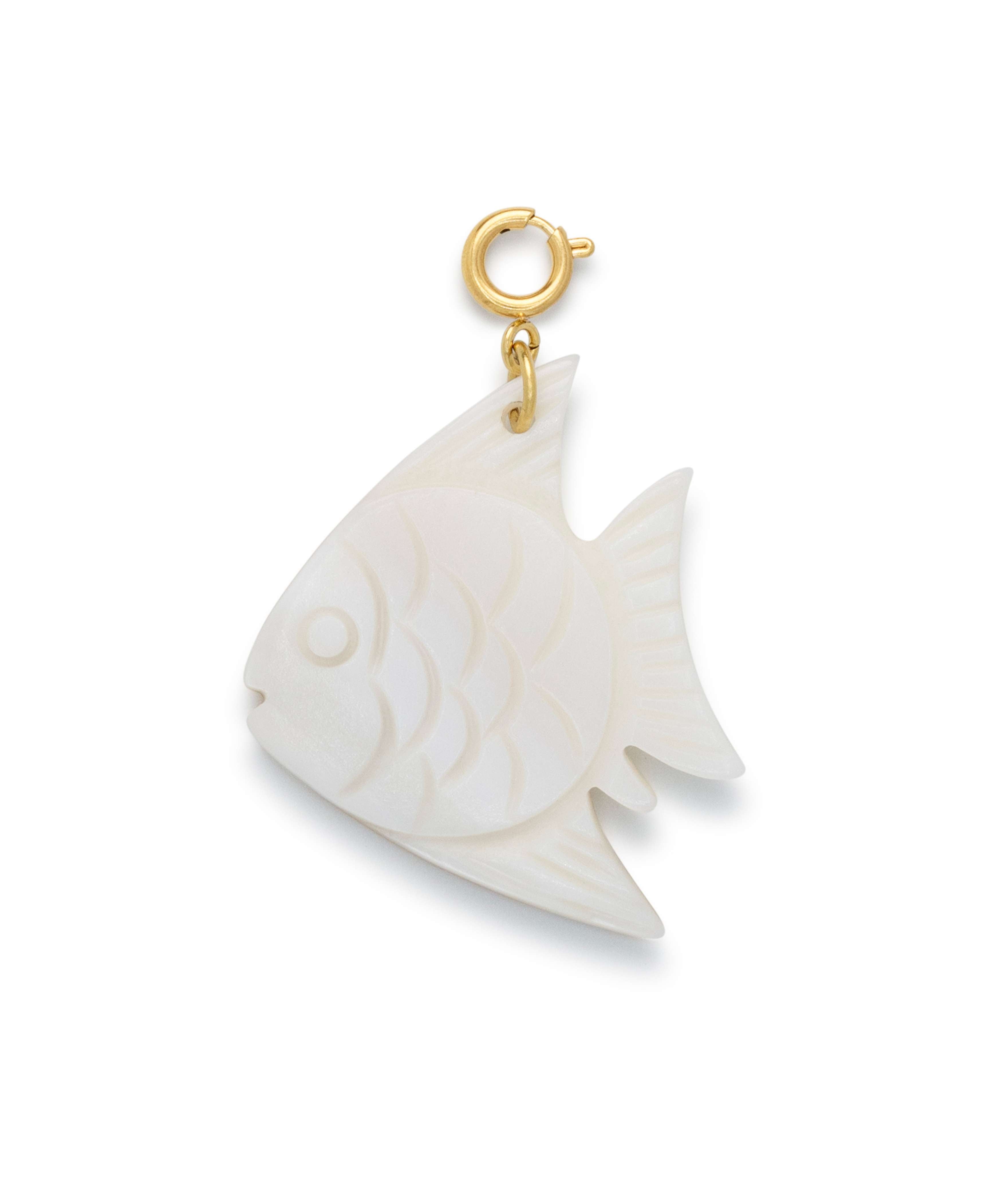Shell Fish Charm